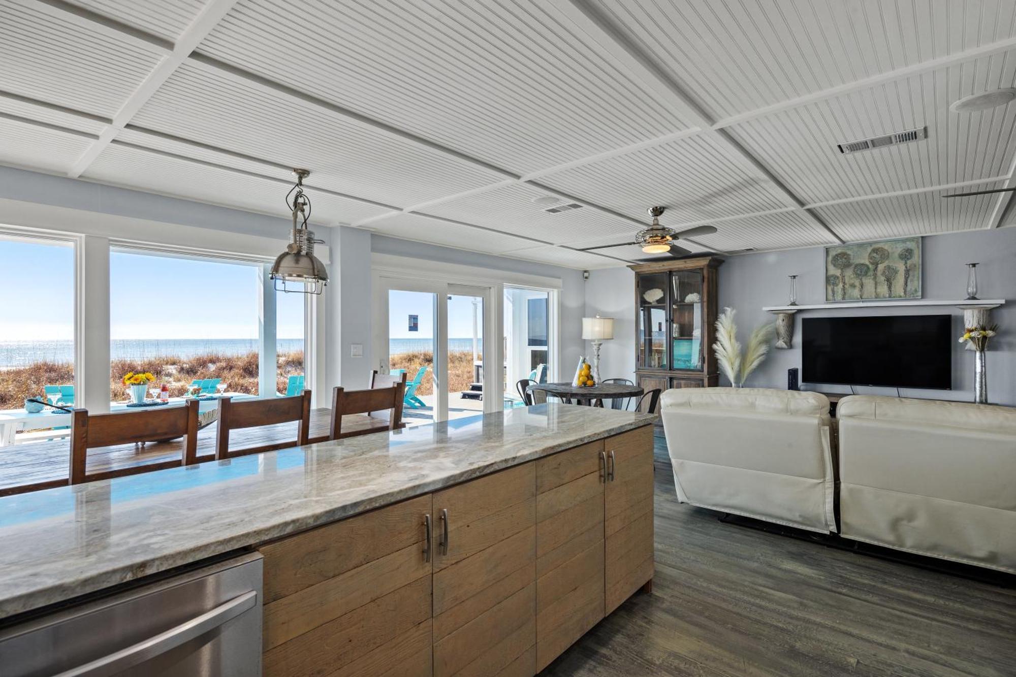 Luxury Gulf Front Property! Directly On The Beach! Sleeps 15! Panama City Beach Bagian luar foto