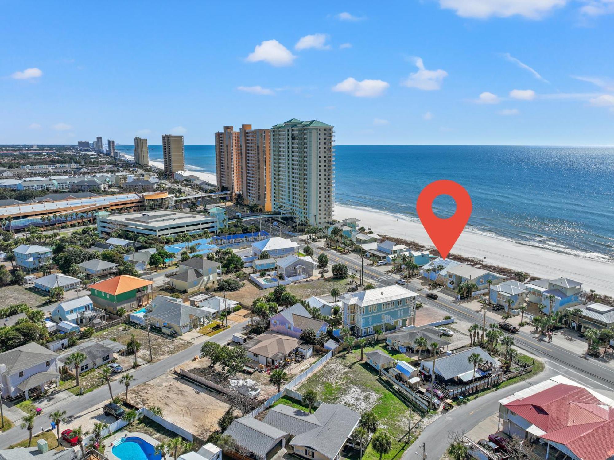 Luxury Gulf Front Property! Directly On The Beach! Sleeps 15! Panama City Beach Bagian luar foto