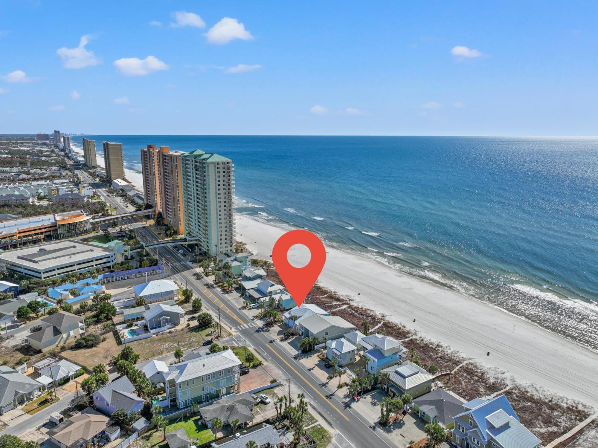 Luxury Gulf Front Property! Directly On The Beach! Sleeps 15! Panama City Beach Bagian luar foto
