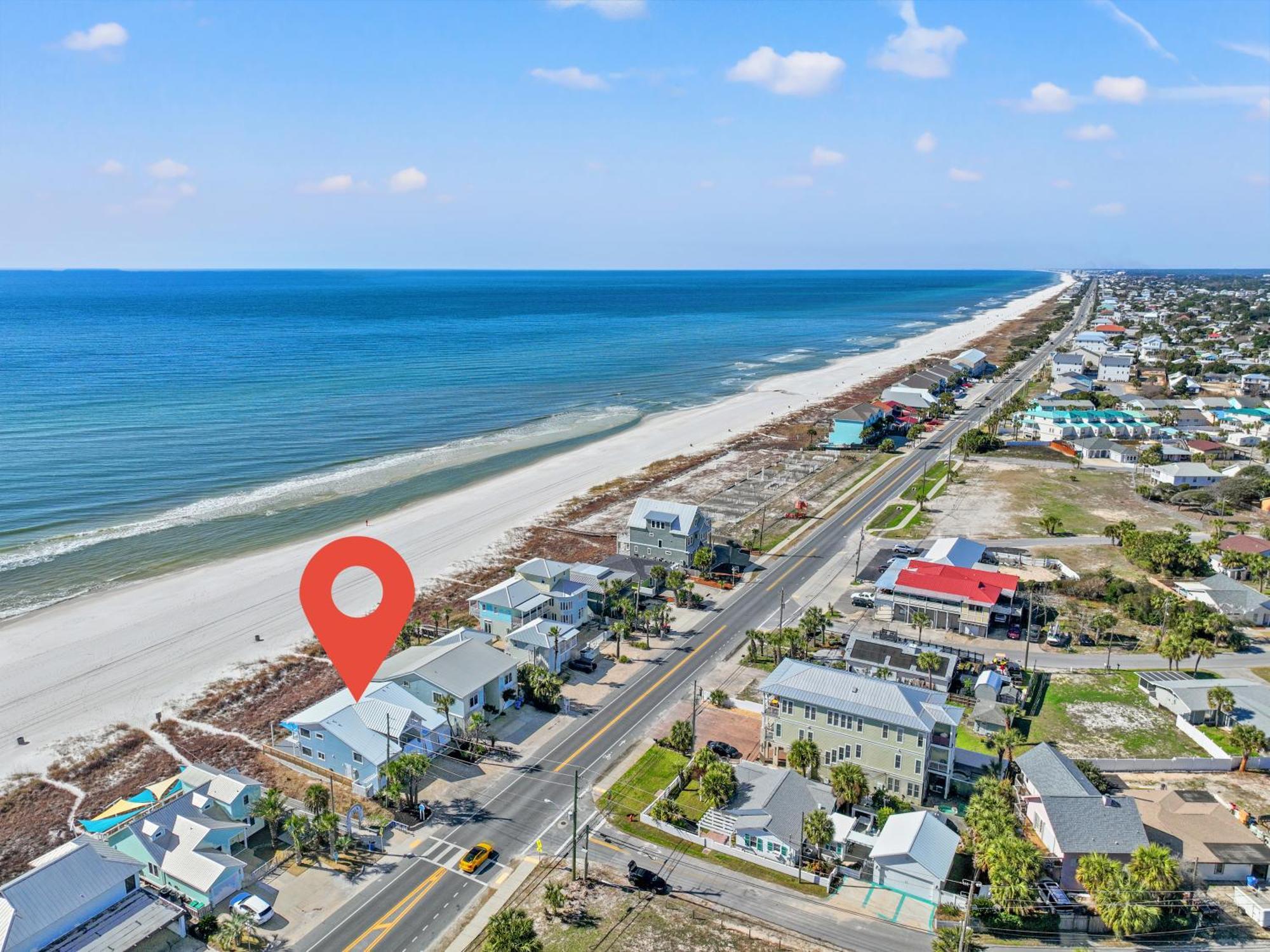 Luxury Gulf Front Property! Directly On The Beach! Sleeps 15! Panama City Beach Bagian luar foto
